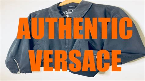 how to tell fake versace jacket|authentication of versace clothing.